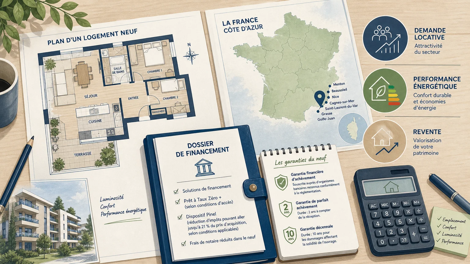 Critères pour sélectionner un investissement locatif neuf en 2026