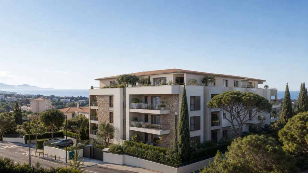 Résidence neuve dans un quartier résidentiel de Fréjus