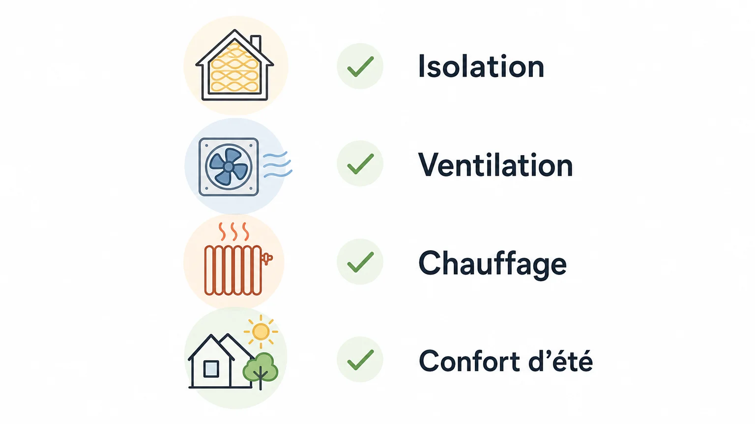 Quatre critères à vérifier pour la performance énergétique d’un logement neuf